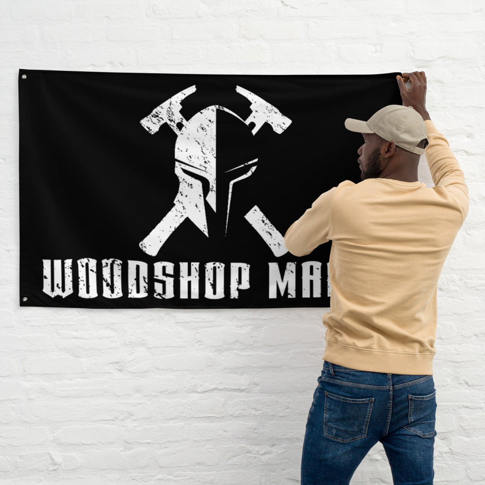 Woodshop Mafia Warrior Flag