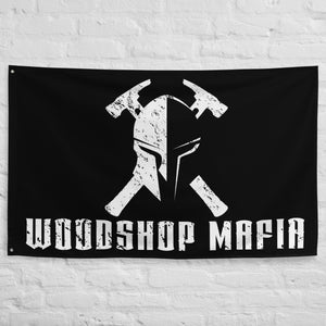 Woodshop Mafia Warrior Flag